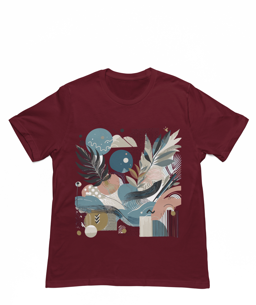 Camiseta Mixta Botanique Abstract Tee