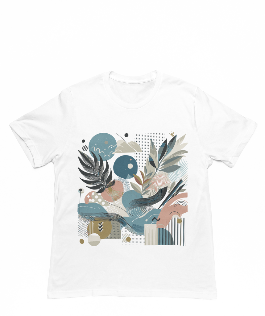 Camiseta Mixta Botanique Abstract Tee