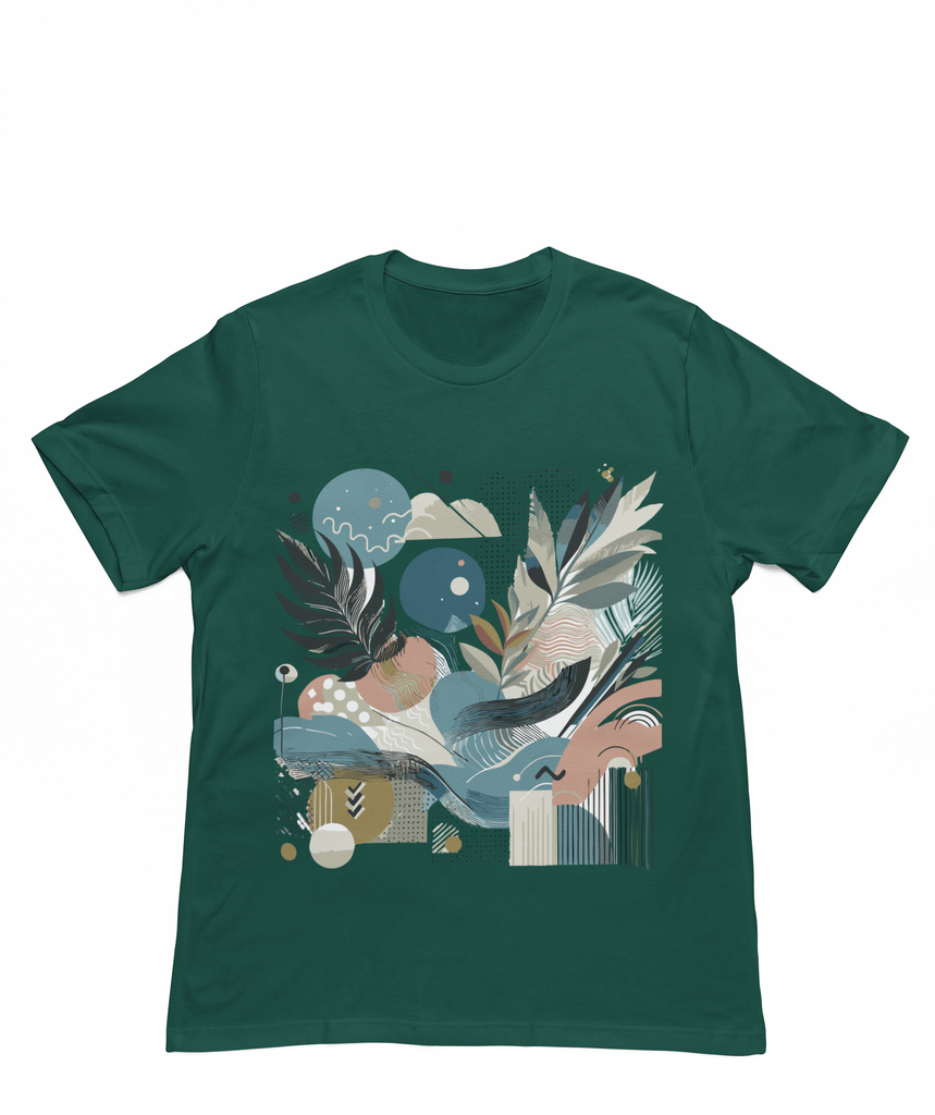 Camiseta Mixta Botanique Abstract Tee
