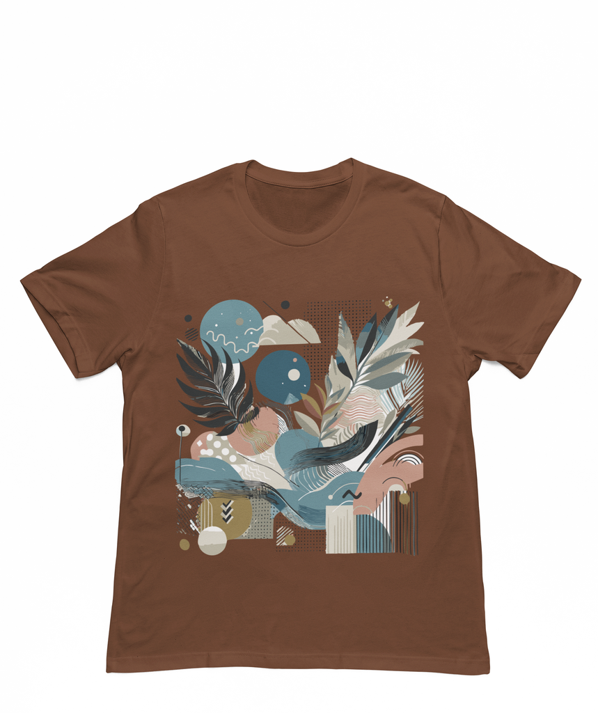 Camiseta Mixta Botanique Abstract Tee